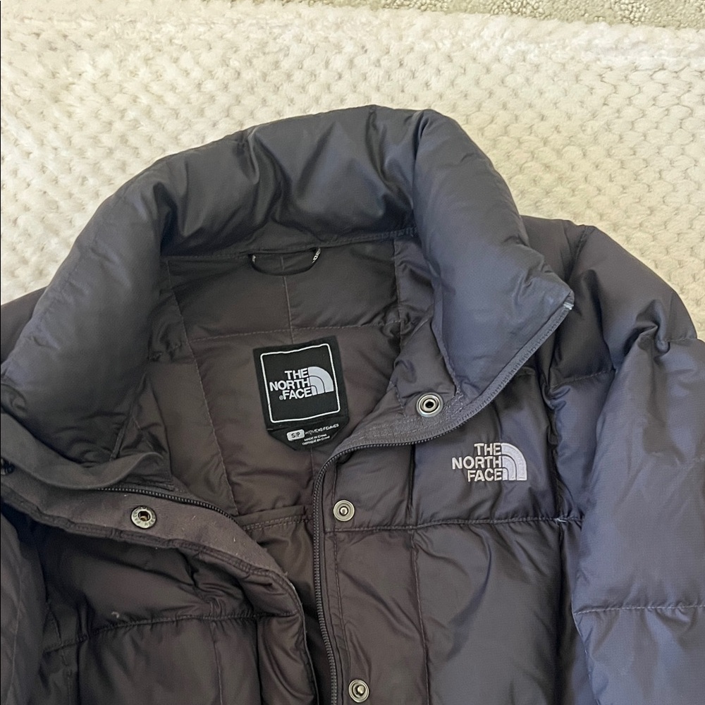 The North Face Women's Long Black Puffer Jacket - Picture 2 of 4